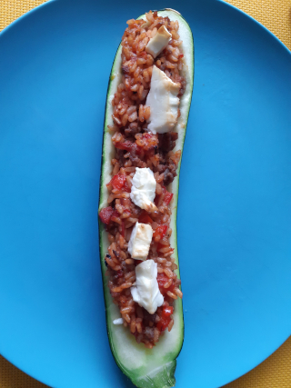 Gevulde courgette